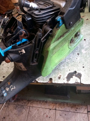 Florabest chainsaw used for spare parts and repair