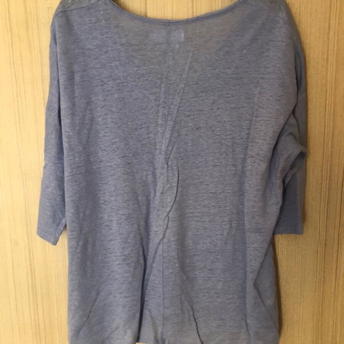 Natchy cotton shirt used, size L/XL, light blue, 3/4 sleeve
