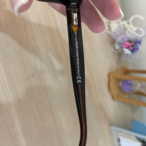 Tom Ford sunglasses used, black, with natural wear