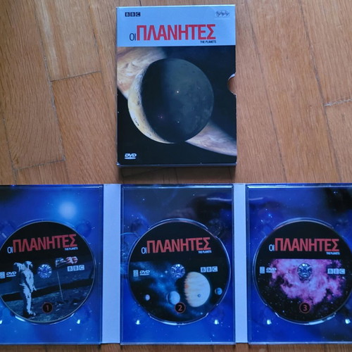 The Planets documentary DVD like new, dubbed
