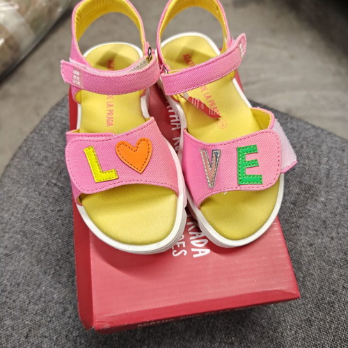 Agatha Ruiz De La Prada pink sandals size 26 new