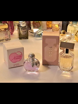 Nina Ricci Pretty Nina and Hugo Boss The Scent Miniatures new, pack