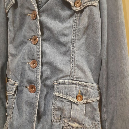 Miss Denim denim jacket like new, medium, blue