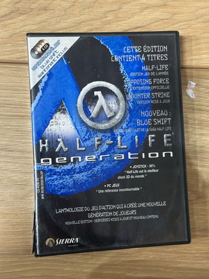 Half-Life Generation PC μεταχειρισμένο, σετ 4 δίσκων