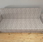 Three-seater sofa bed with storage, lightly used