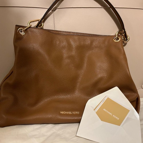 Michael Kors shoulder bag brown like new leather