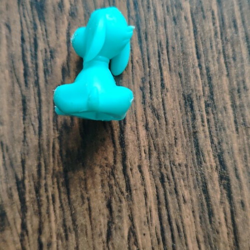 Kinder Surprise Blue Puppy Figure used