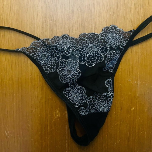 Slip lace new, black