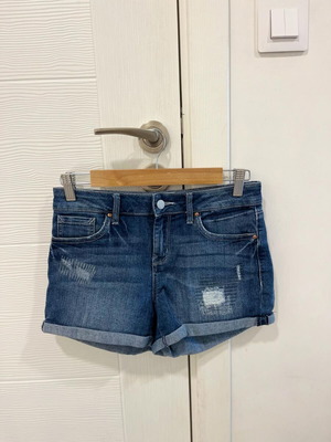 Jessica Simpson denim shorts size 26 like new, distressed