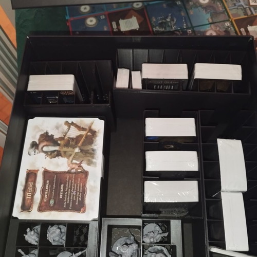 Tainted Grail 3D printed insert for board game