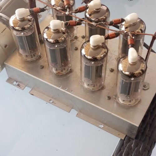 Vintage lamps tubes set