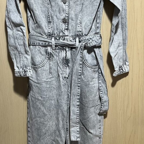 Mango denim jumpsuit like new, size XS