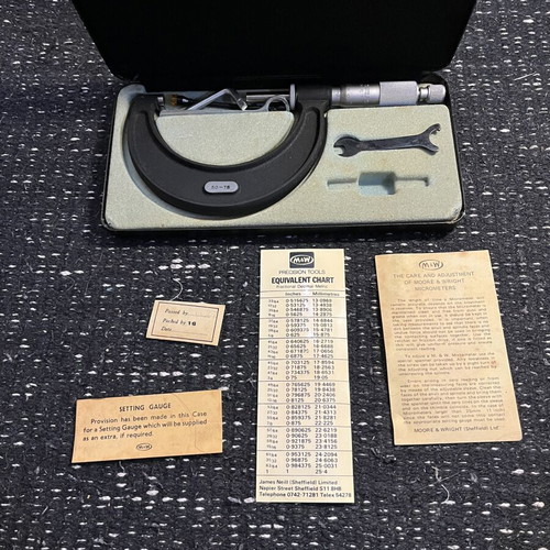 M/W Micrometer like new