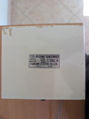 Step-Up & Down Transformer used by Fujikawa Electric Co., Ltd.