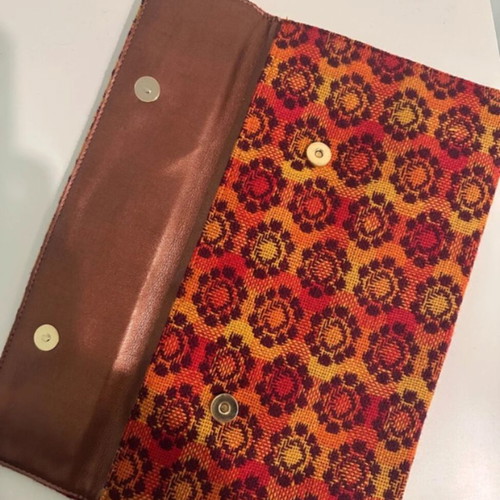 Boho bag new, retro clutch with spacious interior