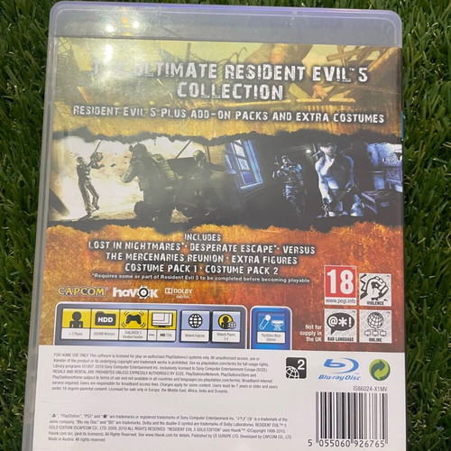 Resident Evil 5 Gold Edition PS3 σαν καινούργιο