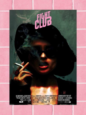 Fight Club A3 poster new, premium 200gr paper