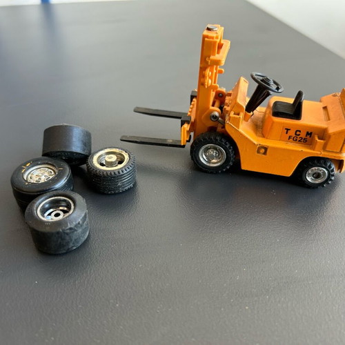 Clark used metal toy car miniature functional