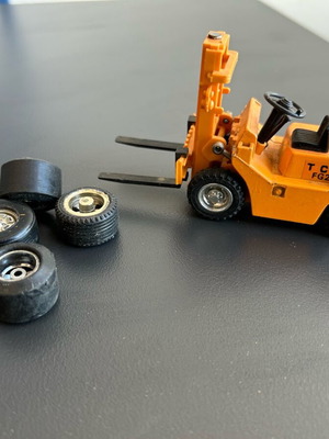 Clark used metal toy car miniature functional