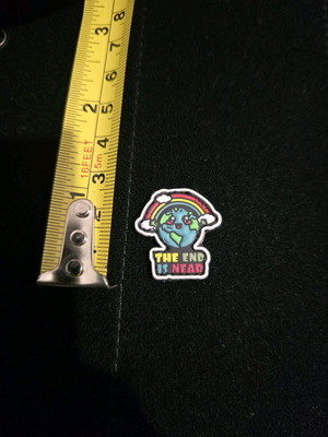 Pvc patch eye new with hook loop