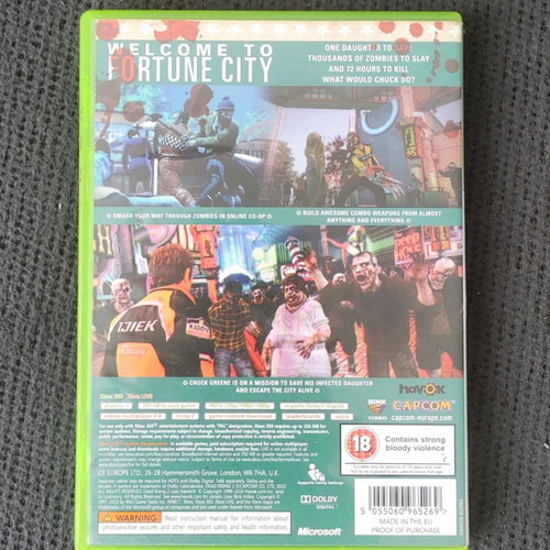Dead Rising 2 Xbox 360 used
