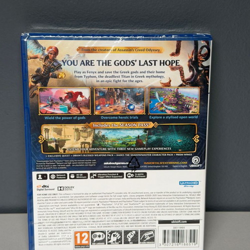Immortals Fenyx Rising Gold Edition PS5 new