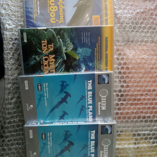 Dvd authentic sea-themed set of 4, new sealed