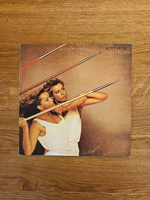 Roxy Music Flesh + Blood Greek vinyl 1980