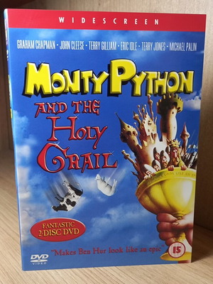 Monty Python and the Holy Grail DVD σαν καινούργιο, αγγλικοί υπότιτλοι