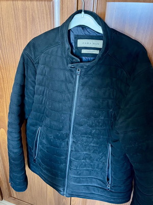 Zara black jacket size XL like new