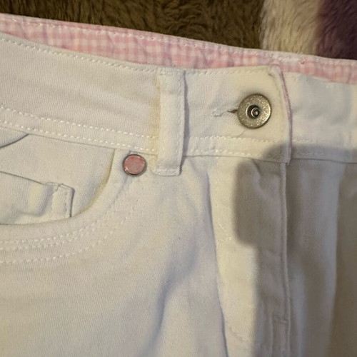 Mini skirt white like new, size S