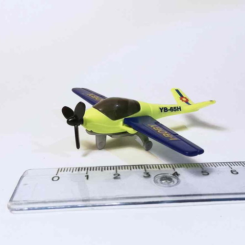 Plastic toy figure miniature kinder airplane used
