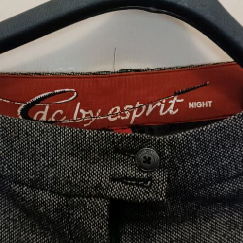 Esprit women's pants like new, black and gray, size XXS