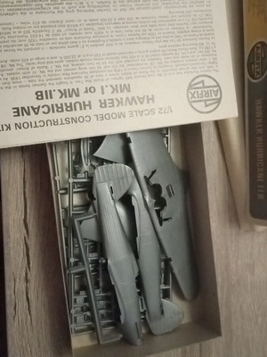 Model airplane new, from 1975