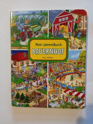 Mein Wimmelbuch Bauernhof детска книга употребявана, немски език
