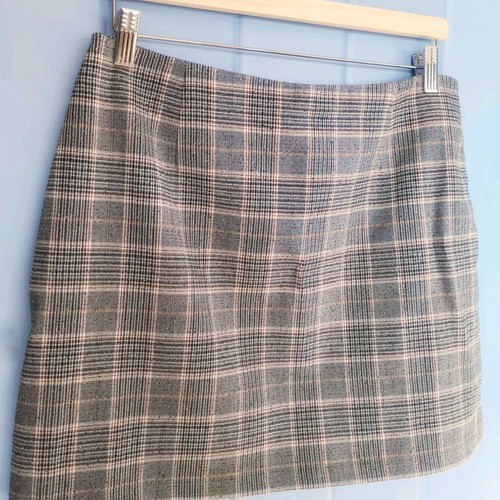 H&M Gray Checked Suit Like New