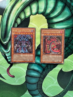 YuGiOh! Raviel και Uria 1η Έκδοση μεταχειρισμένα, συλλογή SoI