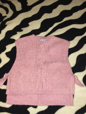 Mayoral girls vest size 140 cm age 10 pink like new