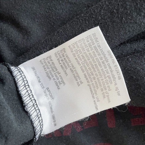 Solit T-shirt short sleeve Large used, black
