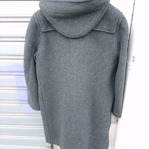 Gloverall Montgomery coat used, grey, unisex, vintage