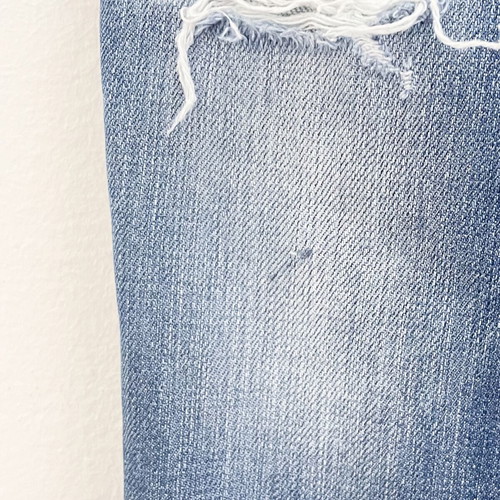 Pull & Bear Jean pant used with rips, blue, EUR 44