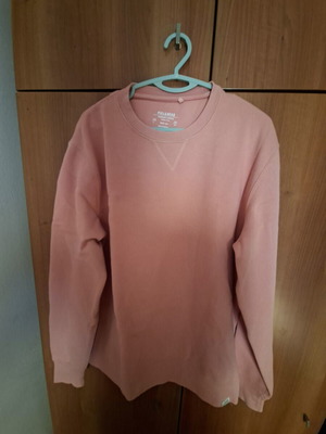 Pull & Bear sweatshirt used, pink, size Large