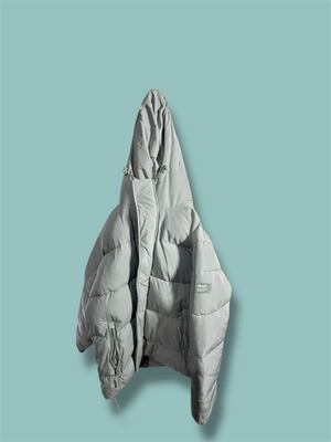 Zara Puffer μπουφάν σαν καινούργιο, μέγεθος L, γκρι και πράσινο