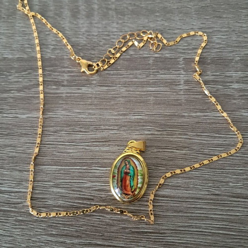 Panagia necklace new, stainless steel