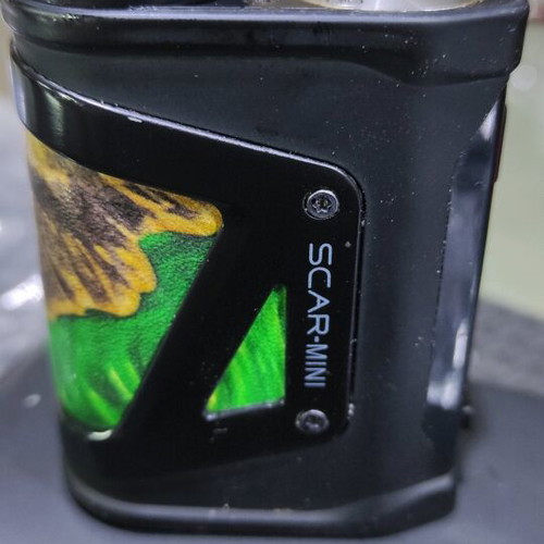 Smok Scar 18650 box mod used, black, IP67 protection