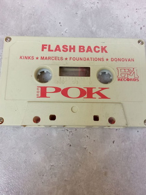 Flashback cassette pop and rock used, 1990s decade