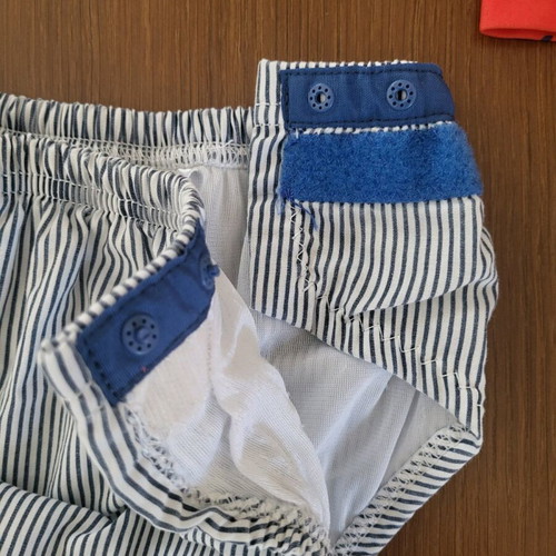 Swimwear set for 1-year-old boy like new with black cap
