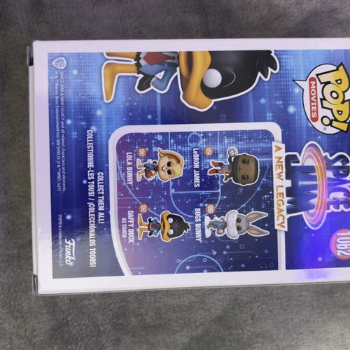 Thanos Endgame and Duffy Duck Funko Pop used