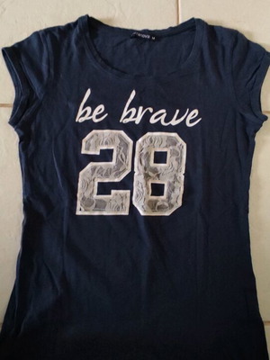 T-shirt blue used, size M / 38 / 10
