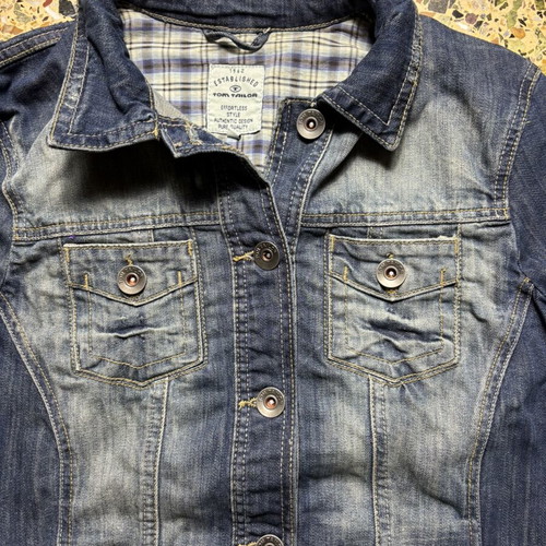 Tom Tailor Denim women's jacket like new, size M-L, blue